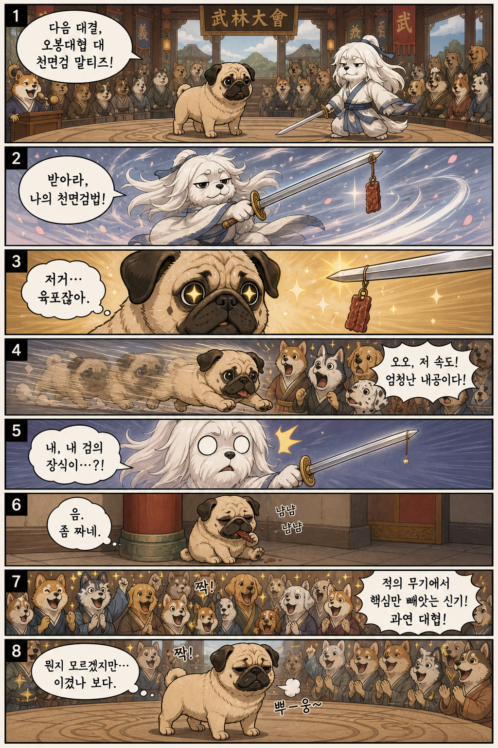 내공(內功)이 아니라 식탐이었다